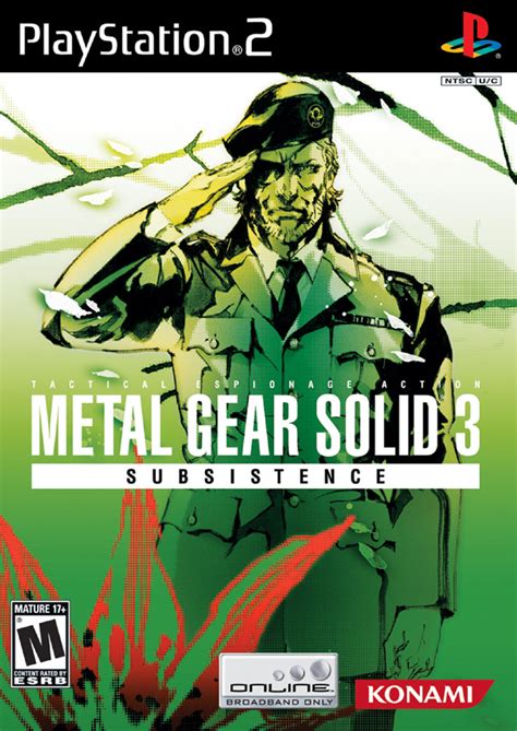 metal gear solid 3 subsistence box|metal gear solid 3 snake eater.